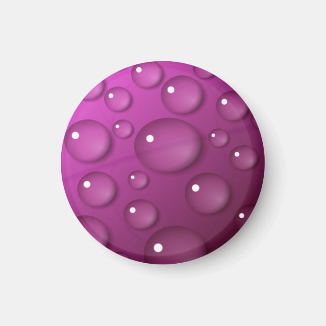 Aimant Pink Water Drop (Devant)