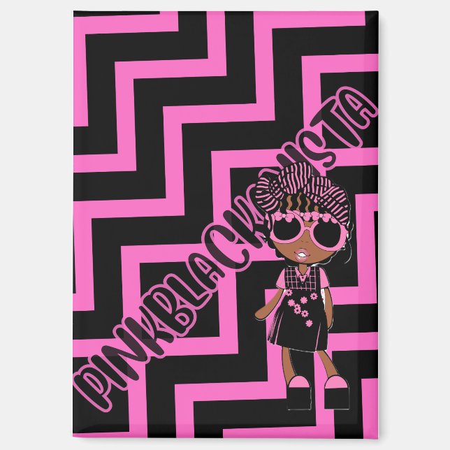 Aimant pinkblackanista (Recto)