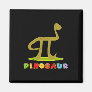 Aimant Pinosaur drôle Pi jour dinosaure amateur de maths