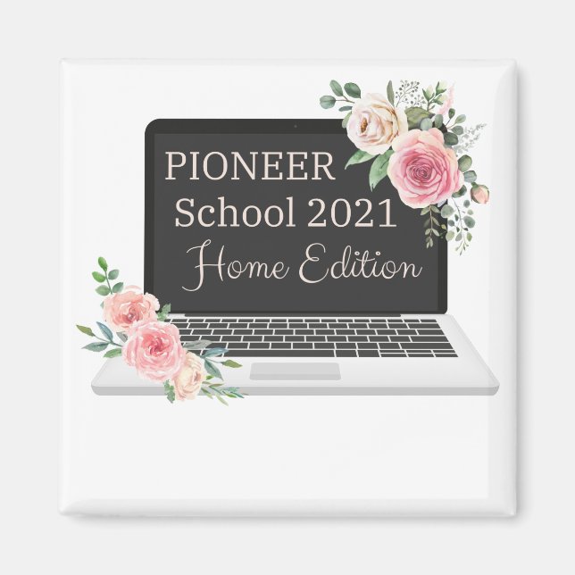 Aimant Pioneer School Home Edition (Devant)
