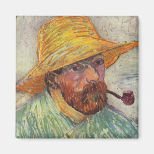 Aimant Pipe d'auto-portrait Vincent Van Gogh