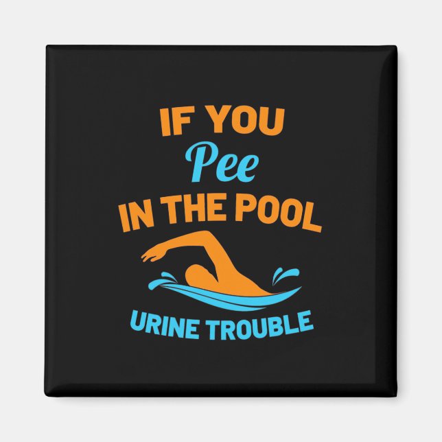 Aimant Pipe De Bain Dans La Piscine (Devant)