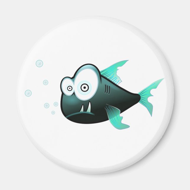 Aimant piranha (Devant)