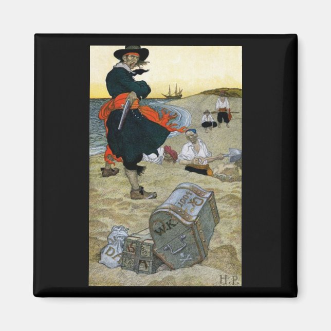 Aimant Pirate Art (Devant)
