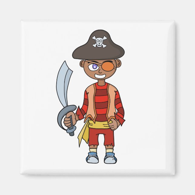 Aimant Pirate Boy (Devant)