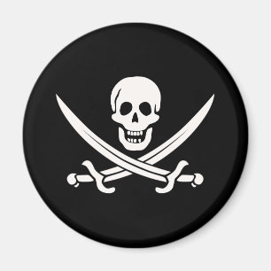 Aimant Pirate de Jack Rackham