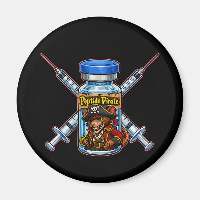 Aimant Pirate de peptides  (Devant)