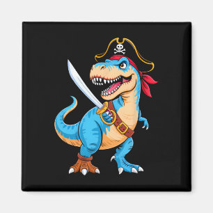 Aimant Pirate Dinosaure T Rex Garçons Enfants Drôle Hallo
