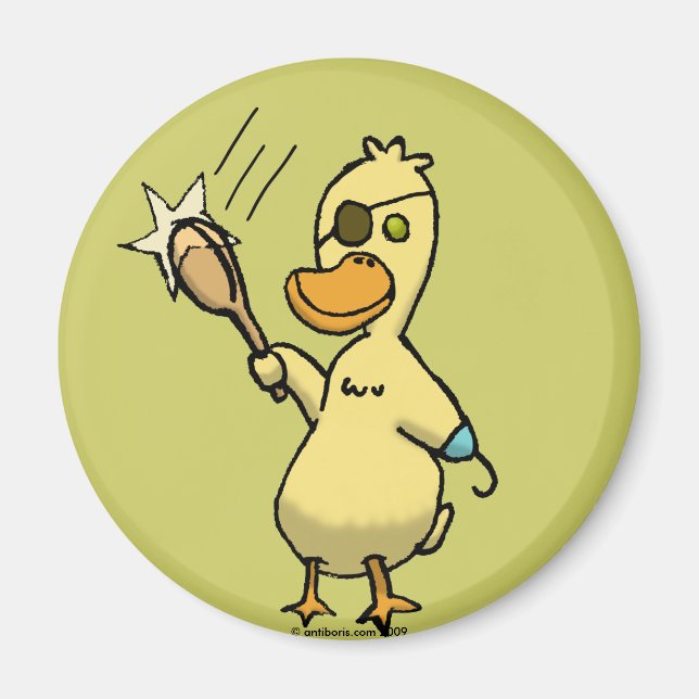 Aimant Pirate Duck (Devant)