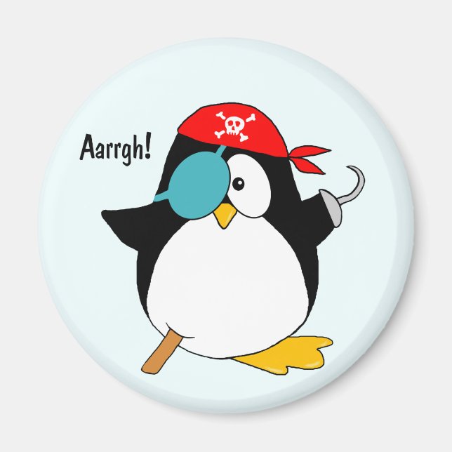 Aimant Pirate Penguin (Devant)