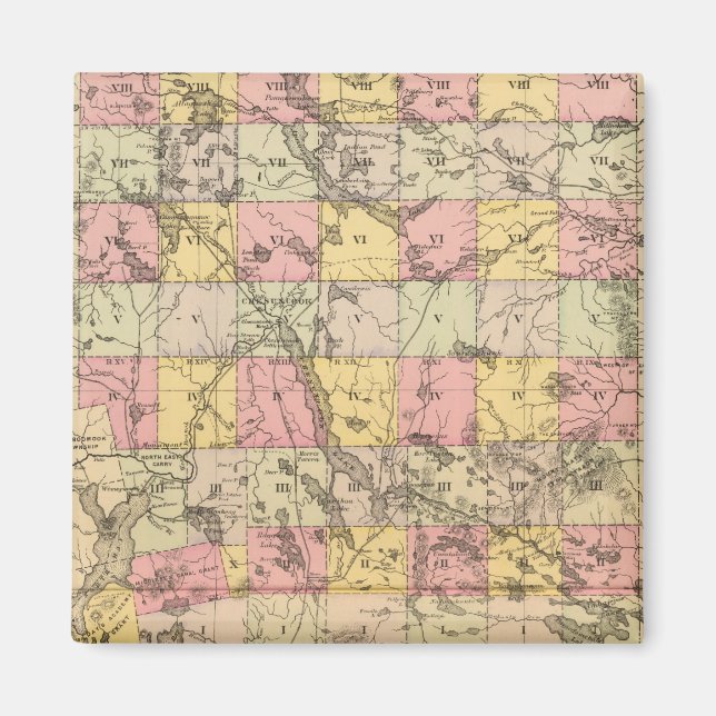 Aimant Piscataquis Co., Maine (Devant)