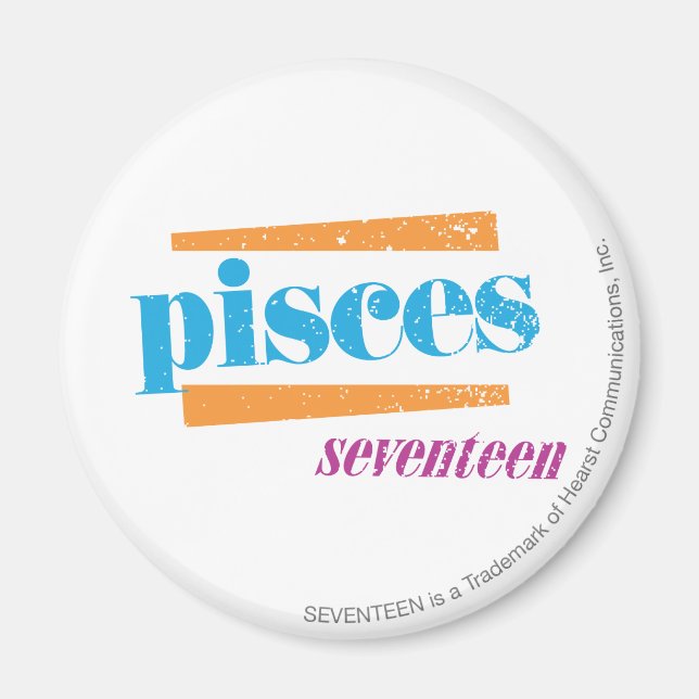 Aimant Pisces Aqua (Devant)