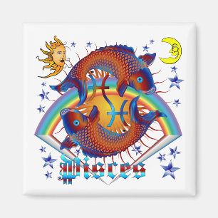 Aimant Pisces-Zodiac-V-1