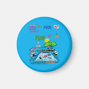 Aimant Piscine Amusement