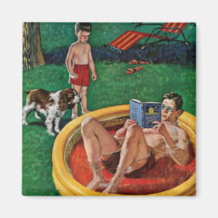 Aimant Piscine d'attente