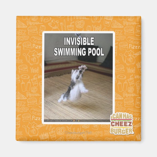 Aimant Piscine invisible (Devant)