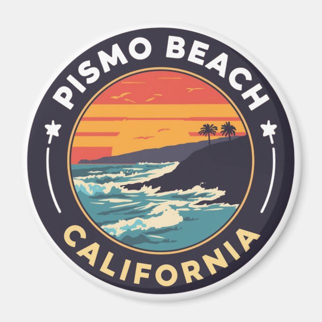 Aimant Pismo Beach, California (Devant)
