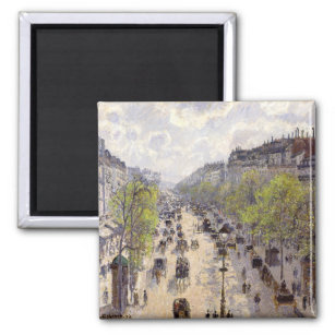 Aimant Pissarro - Boulevard Montmartre, Printemps