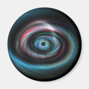 Aimant Pistes de lumière futuristes pour l'oeil