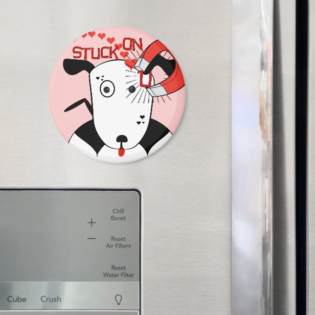 Aimant Pit Bull Love Petey the Bull Terrier... (In situ (réfrigérateur))