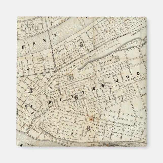 Aimant Pittsburgh, Pennsylvanie (Devant)