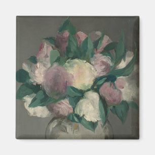 Aimant Pivoines - Édouard Manet