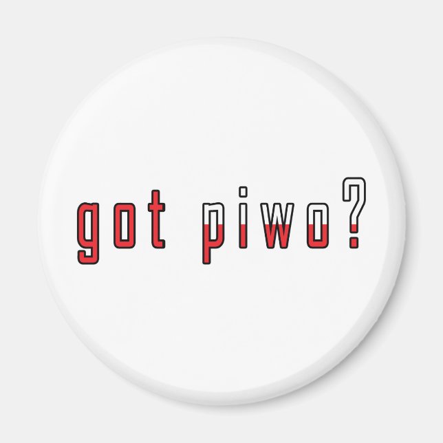 Aimant piwo ? Fanion (Devant)