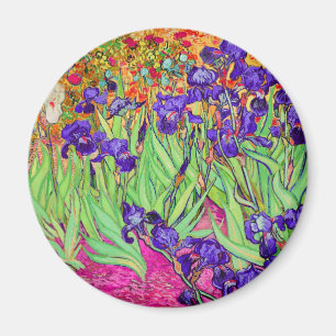 Aimant PixDezines van gogh iris/st. remy