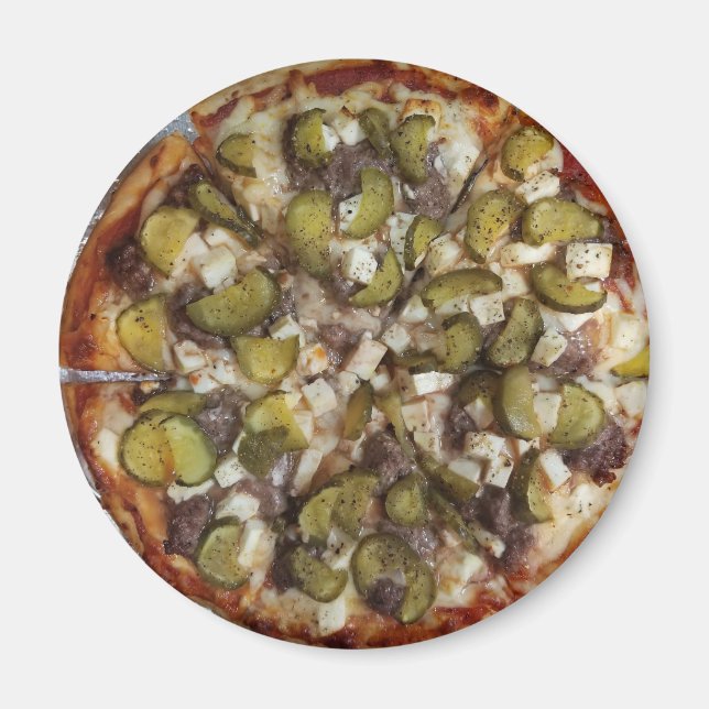 Aimant Pizza de dill Pickle (Devant)