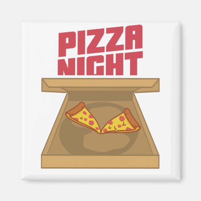 Aimant Pizza Night (Devant)