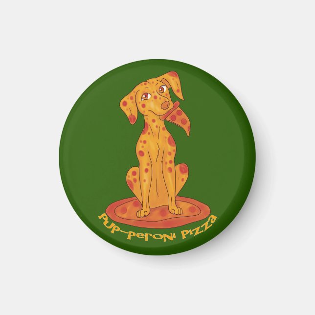 Aimant Pizza Puppy (Devant)