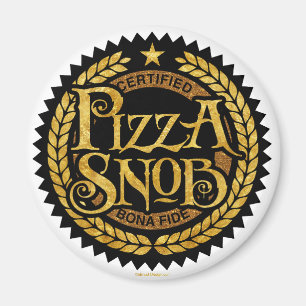 Aimant Pizza Snob - amusant amateur de pizza