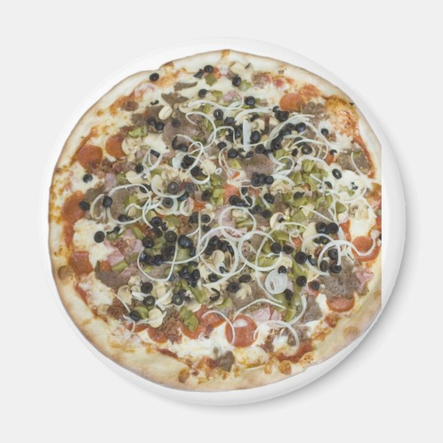 Aimant Pizza Suprême Gourmande (Devant)