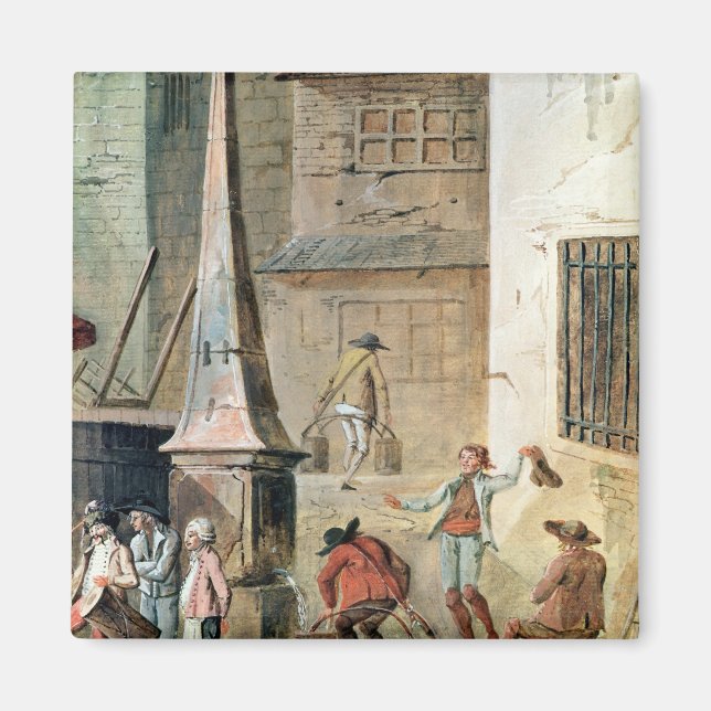 Aimant Place de l'Apport-Paris face à la Grand-Place (Devant)