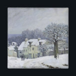 Aimant Place du Chenil à Marly-le-Roi, Neige, 1876<br><div class="desc">Place du Chenil à Marly-le-Roi, Neige, 1876 | par Alfred Sisley | Lieu de l'art : Musée des Beaux-Arts, Rouen, France | Artiste anglais | Numéro de collection d'images : XOU28092</div>