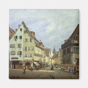 Aimant Place du Marche-aux.-Fruit, Colmar, 1875