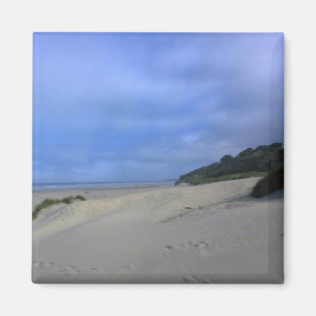 Aimant Plage à Yaquina Bay, Newport, OU (Devant)