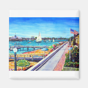 Aimant Plage CA de Newport d'île de Balboa