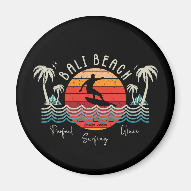 Aimant Plage de Bali (Devant)