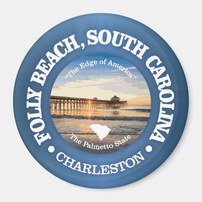 Aimant Plage de Folly (C) (Devant)