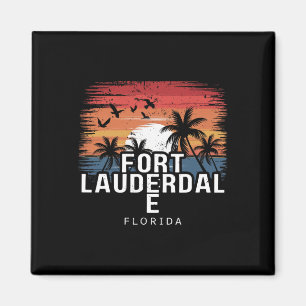 Aimant Plage de Fort Lauderdale Floride Surfant Surfeur