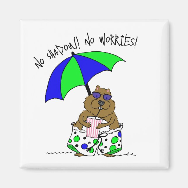 Aimant Plage de la marmotte (Devant)