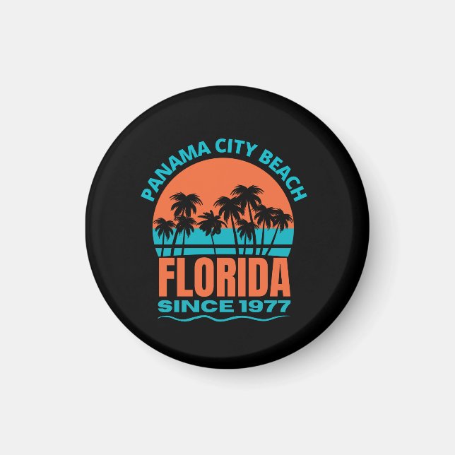 Aimant Plage de Panama City Floride (Devant)