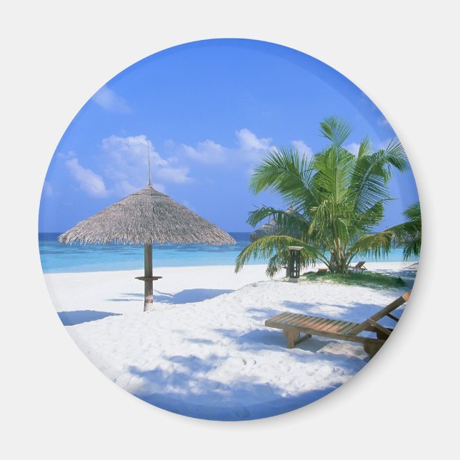 Aimant Plage de Paradise (Devant)