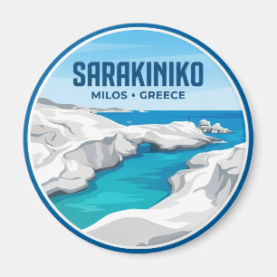 Aimant Plage de Sarakiniko Grèce