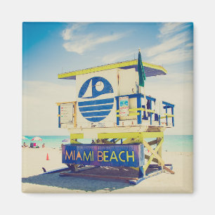 Aimant Plage du sud de la tour   de maître nageur, Miami