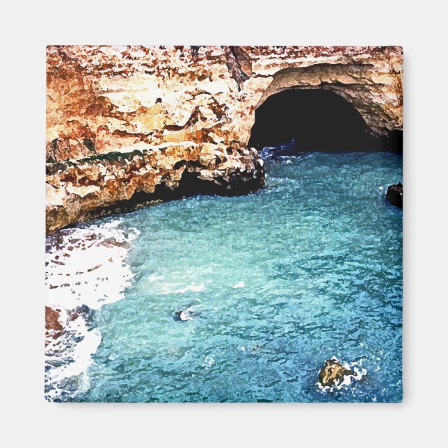 Aimant Plage en voie de disparition - Vale Covo - Algarve (Devant)