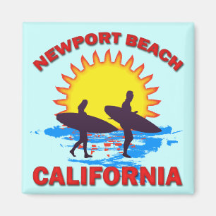 AIMANT PLAGE LA CALIFORNIE DE NEWPORT