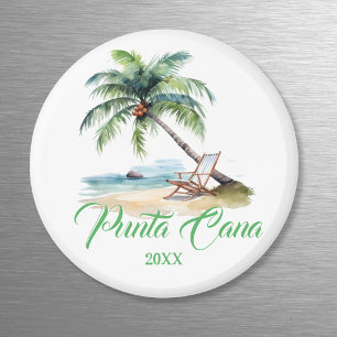 Aimant Plage personnalisée de Punta Cana 