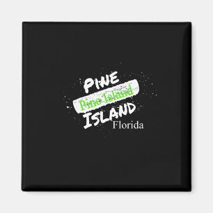Aimant Plages De Pine Island Fl Florida Vacances Souvenir